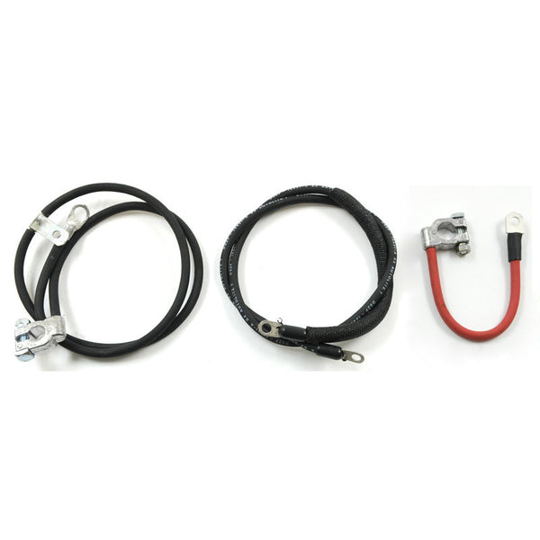 1970-1971 Mustang Battery & Starter Cables Kit, 8 cyl, Heavy Duty