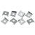 1965-1966 Mustang Tail Light Housing Spacer Set, 8 pcs