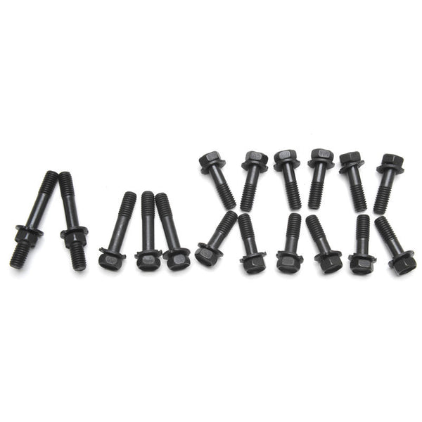 1972-1973 Mustang Exhaust Manifold Bolts, 8 cyl, 351C, 2 bbl, 17 pcs