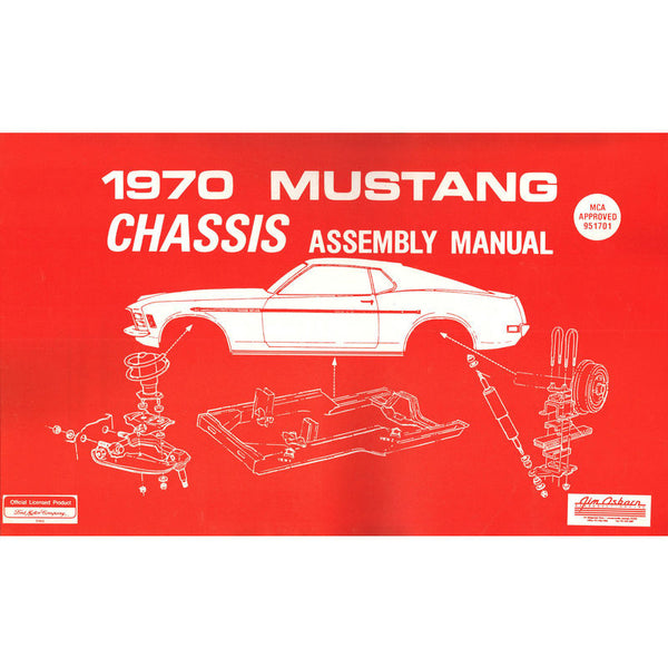 1970 Mustang Chassis Assembly Manual