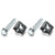 1967-1968 Mustang Arm Rest Pad Mounting Kit, Screws & Nuts, 4 pcs, One Side