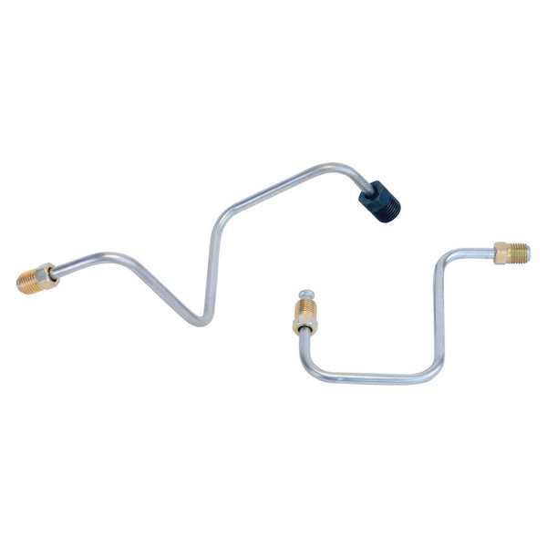 1965-1966 Mustang Dual Master Cylinder Brake Lines, SS, Std Disc