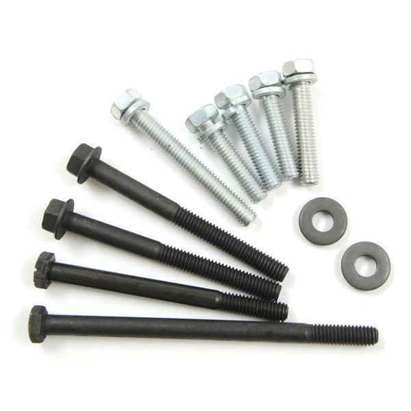 1965 Mustang Water Pump Bolt Kit, 289, w/o A/C (alt.), Cast Iron; 1966-1968, 289, 302, w/o A/C, Cast Iron