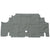 1965-1966 Mustang Trunk Mat, FB, Plaid