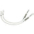 1994-2004 Mustang Top Cables, Rear Cable, 14-3/4 inches