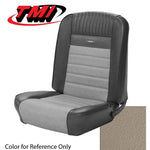 White 1965 Mustang Two Front Buckets Upholstery, Pony