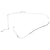 1971-1973 Mustang Pre-Bent Long Front To Rear Brake Lines, Disc