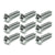 1965-1966 Mustang Door Scuff Plate Screw Set, 9 pcs