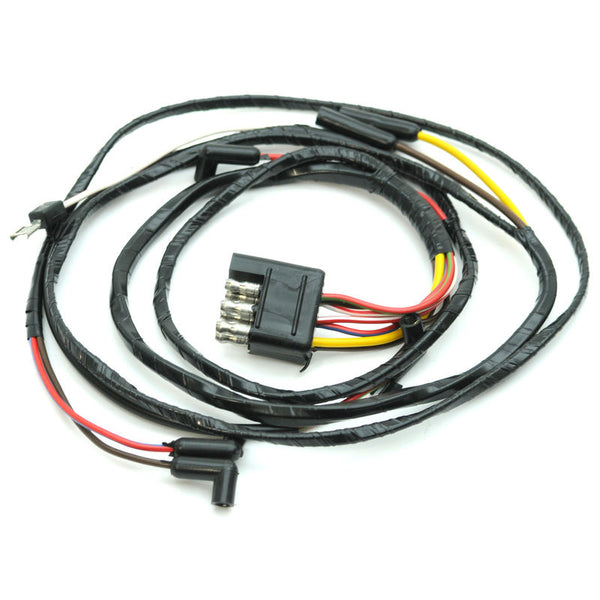 1965 Mustang Firewall To Engine Gauge Feed, 6 cyl, w/Warning Lights & 3 Speed Heater Motor