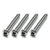1967 Mustang Convertible Sunvisor Bracket Screw Set, 4 pcs