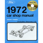 1972 Mustang Shop Manuals (CDROM)