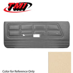 White 1971-1973 Mustang Standard Door Panels
