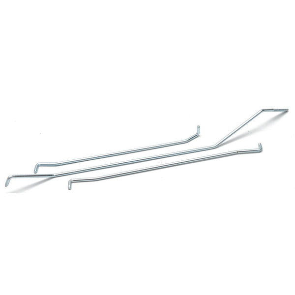1971-1973 Mustang Door Lock Rod Set, LH, 3 pcs