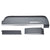 1967-1968 Mustang Dash Trim Kit, Black Camera Case Finish, 3 pcs