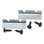 1965-1966 Mustang Hood To Cowl Seal End Brackets, incl. 4 Screws