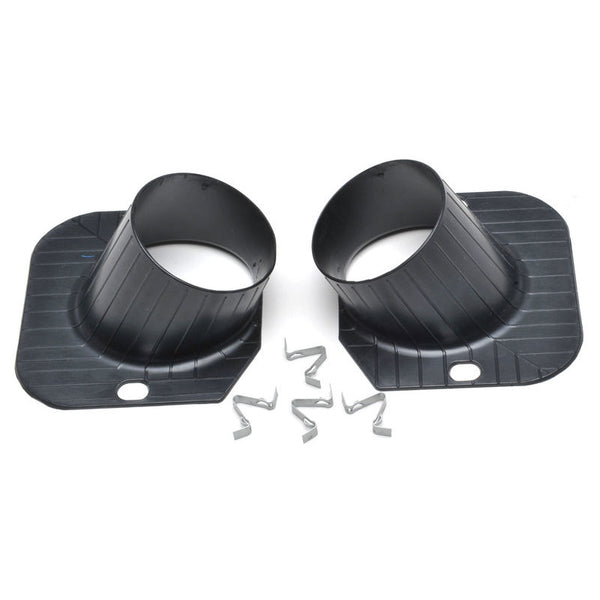 1965-1966 Mustang Defroster Air Ducts, incl 4 clips