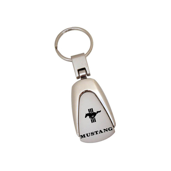 Mustang Running Horse & Tri-bar Key Ring