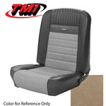 Convertible / Parchment 1965-1966 Mustang Two Front Buckets & Rear Seat Upholstery, Pony