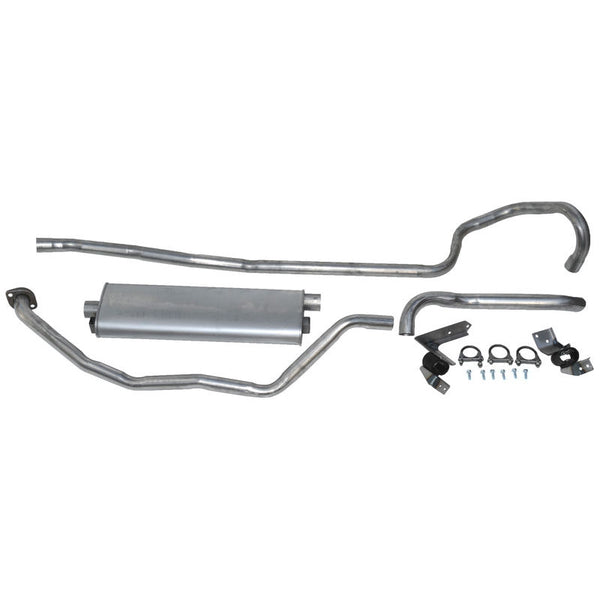 1967 Mustang Exhaust Kit, Single Exhaust, 6 cyl, M/T, 1-3/4 inches