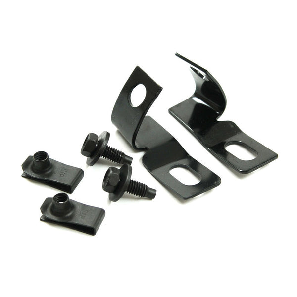 1965-1966 Mustang Front Bumper To Fender Bracket Hardware Kit, Bolt & Nut, RH & LH