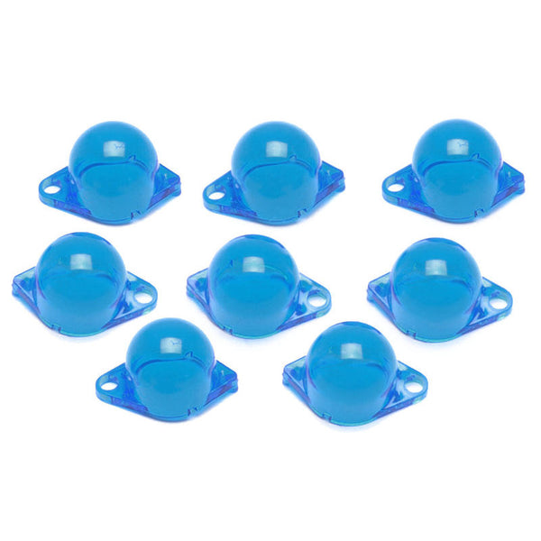 1965-1966 Mustang Instrument Panel Filter Set, Blue, 8 pcs