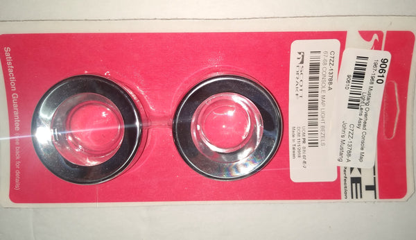 1967-1968 Mustang Overhead Console Map Light Lens Assy
