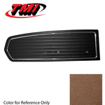 Saddle 1968 Mustang Standard Door Panels