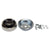 1965-1968 Mustang Legendary Wheel Center Cap, Die Cast, Show Quality, Black  inchesMagnum inches
