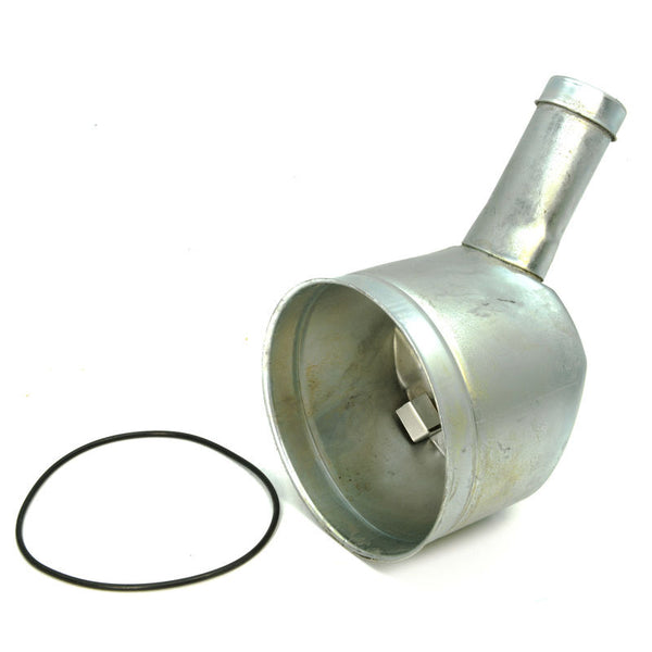 1965-1966 Mustang Power Steering Pump Housing, Hose Bent Up