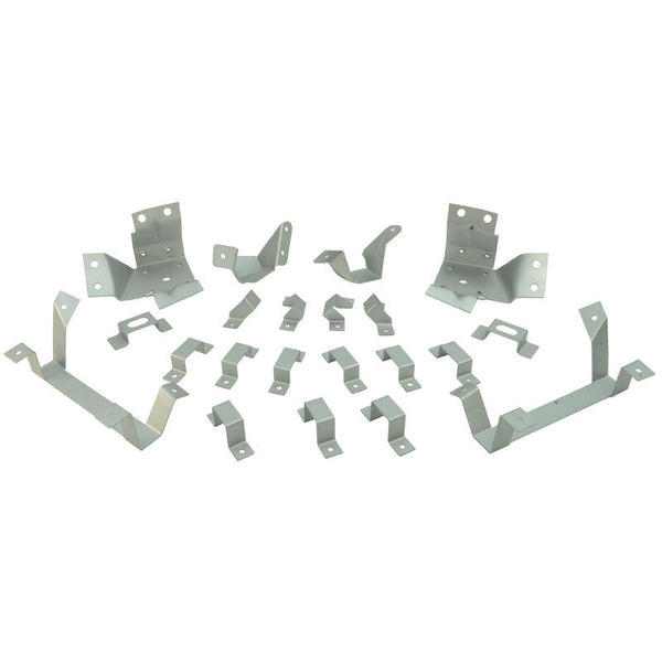1967-1968 Mustang Interior Trim Bracket Kit, FB, 21 pcs