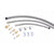 1965-1970 Mustang Braided Stainless Steel Power Steering Hose Kit for Rack & Pinion Conversion Kit