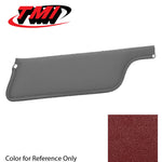 Convertible / Dark Red 1967-1968 Mustang Sunvisor Pads