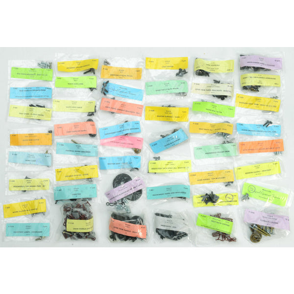 1969 Mustang Master Interior Fastener Kit, FB, Light or Dark Color, 344 pcs