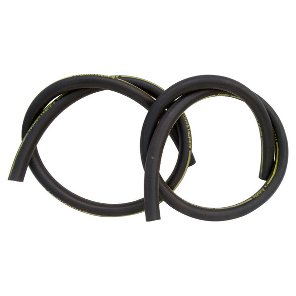 1971 Mustang Water Heater Hose, w/Yellow Stripe, Autolite
