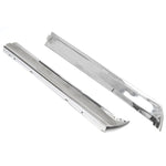 1965-1968 Mustang Outside Vertical Windshield Moldings, Conv, RH & LH
