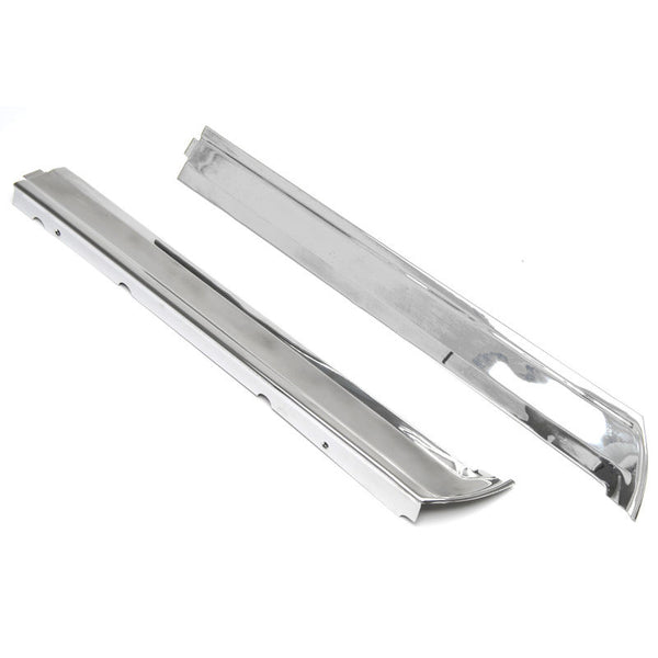 1965-1968 Mustang Outside Vertical Windshield Moldings, Conv, RH & LH