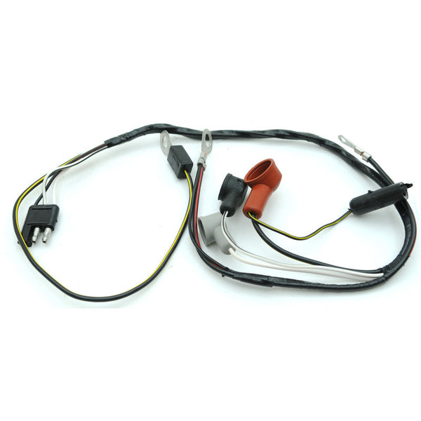 1965 Mustang Alternator Wire Loom, 6 cyl, w/Warning Lights