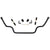 1967-1970 Mustang Front Sway Bar Kit, 1 inches dia.