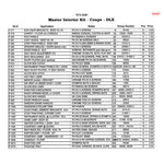 1967 Mustang Master Interior Fastener Kit, Cpe, Dlx, 264 pcs