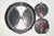 1967-1968 Mustang Fuel & Alternator Gauge (Pack), Black