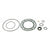 1965-1973 Mustang Power Steering Pump Seal & Gasket Kit, Ford Pump