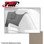 White 1965-1968 Mustang Coupe Interior Quarter Trim Upholstery