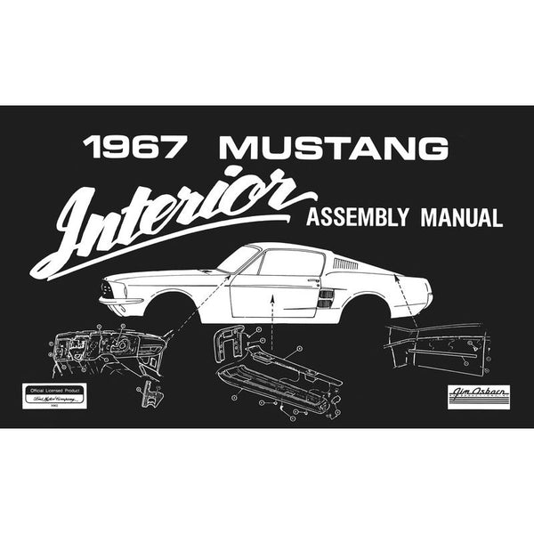 1967 Mustang Interior Assembly Manual