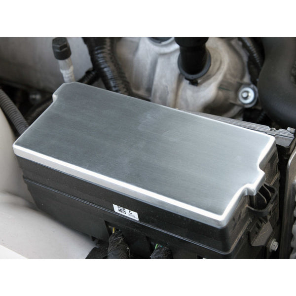 2005-2009 Mustang Fuse Box Top Cover, Stamped Aluminum