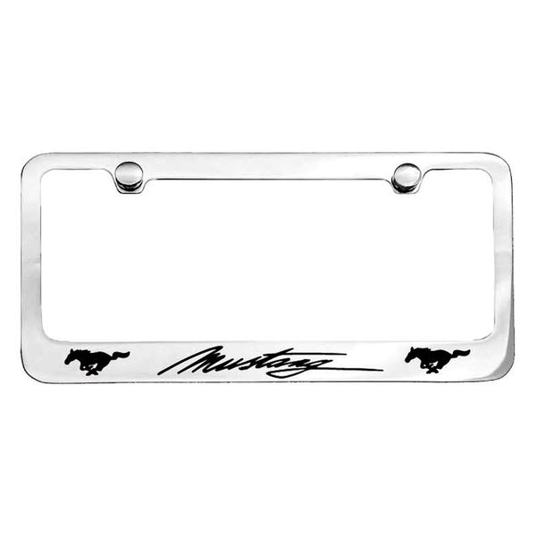 Mustang, Running Horse, License Plate Frame