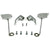 1969-1970 Mustang Quarter Window Handle Kit, FB