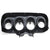 1970 Mustang Instrument Cluster Housing, Black