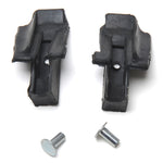 1965-1966 Mustang Top Vent Bar Seals, W/rivets
