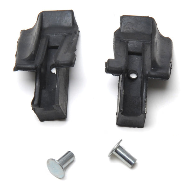 1965-1966 Mustang Top Vent Bar Seals, W/rivets