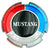 1965 Mustang Wheel Cover Spinner Red, White & Blue Center